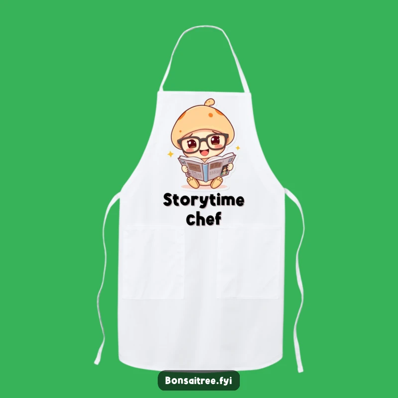 Funny Mushroom Chef Apron - Cook Up Laughs in the Kitchen