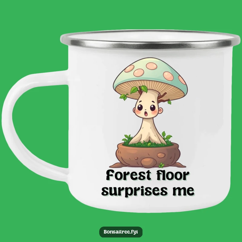 Adventure Funny Bonsai Mushroom Surprise Camping Mug: A Great Gift