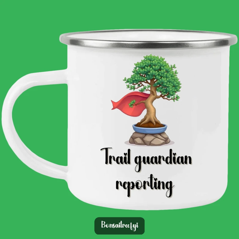 Funny Heroic Bonsai Camping Mug - Adventure-Ready Super Drinkware