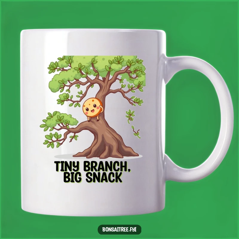 Funny Cookie's Bonsai Climb Mug: A Hilarious Adventure Gift for Cookie Lovers!