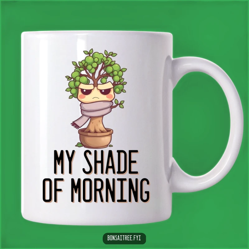 Funny Grumpy Bonsai Tree Mug - A Hilarious Gift for Plant Lovers Who Need a Laugh