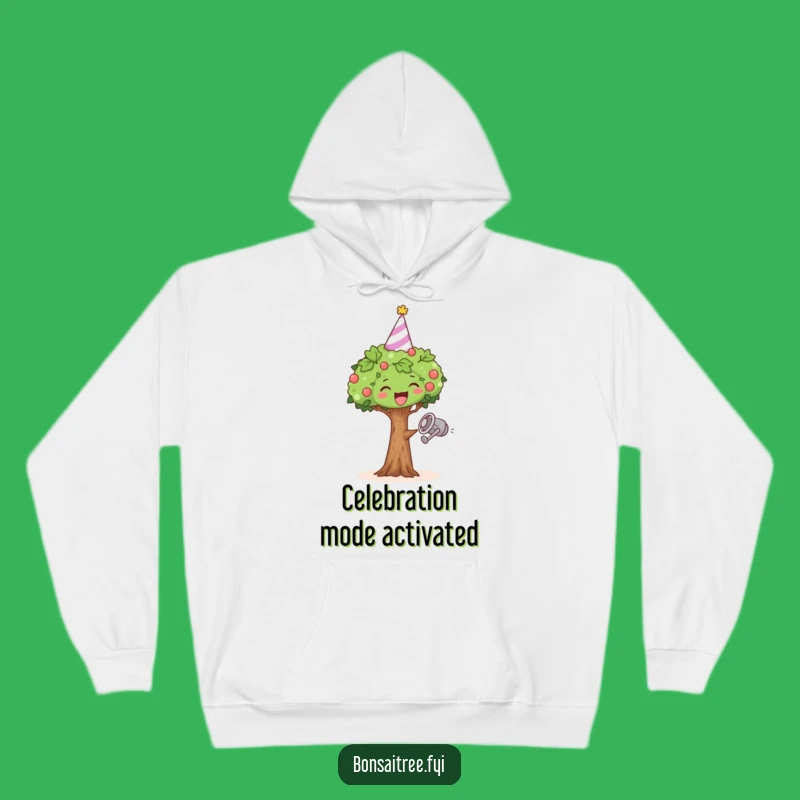 Funny Party Bonsai Hoodie: Cozy Celebration Wear, Perfect Funny Gift
