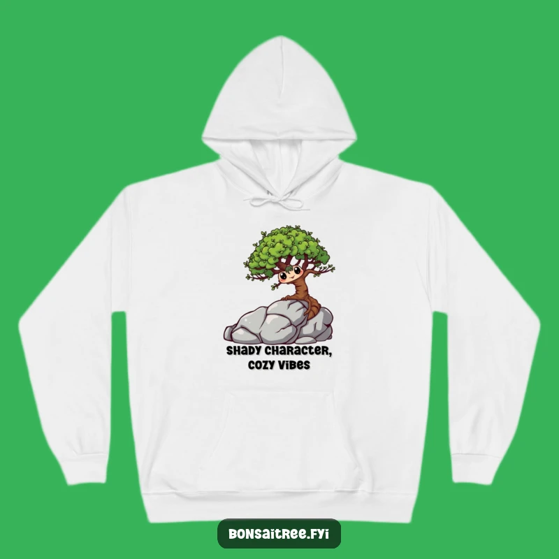 Cozy Funny Bonsai Tree Hoodie: Mischievous Hider, Perfect Humorous Gift
