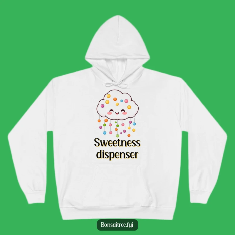 Funny Candy Cloud Hoodie - Cozy Up in Sweet Comfort
