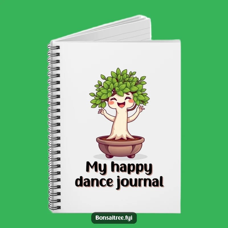Funny Bonsai Tree Notebook: Wiggle Dance Pages, Hilarious Journal Gift