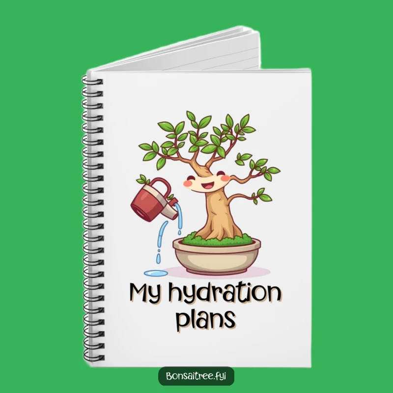 Funny Bonsai Watering Notebook: Jot Down Ideas, Perfect Funny Gift