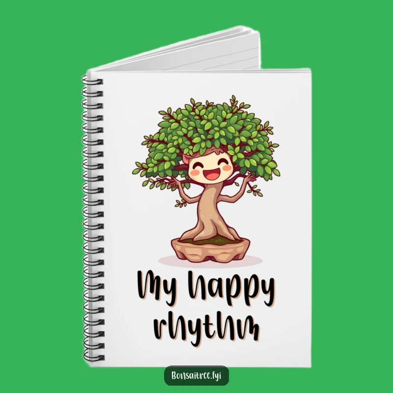 Funny Joyful Bonsai Dancing Notebook: Capture Your Moves with This Humorous Gift
