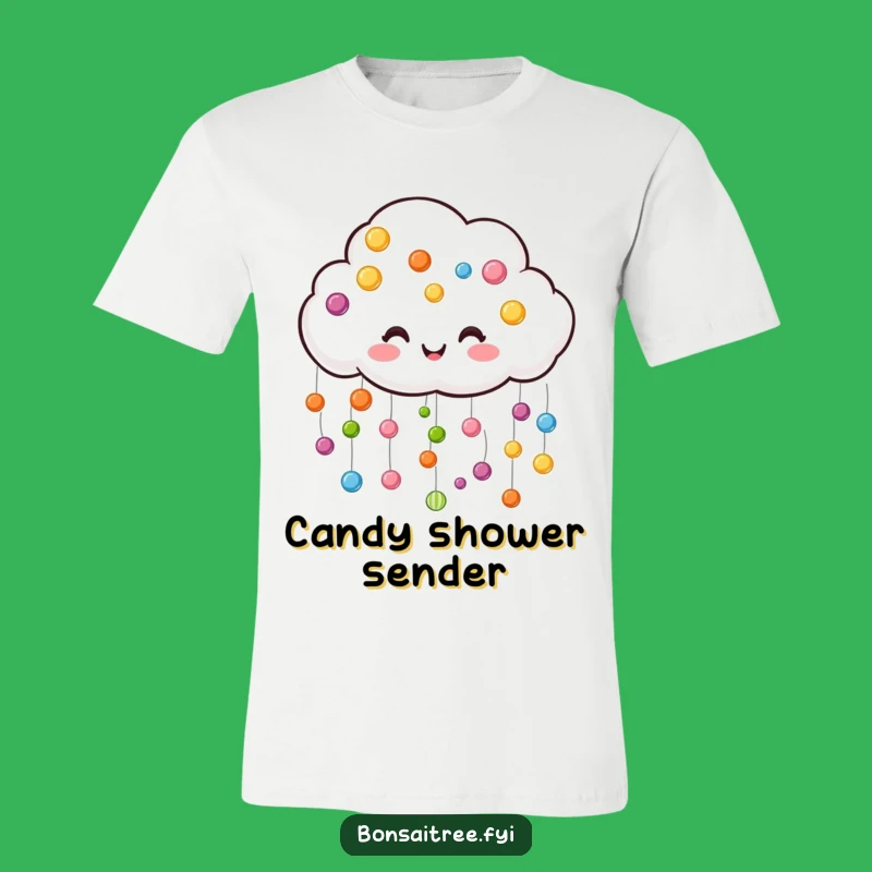 Funny Candy Cloud T-Shirt - Wear Your Sweetest Smiles