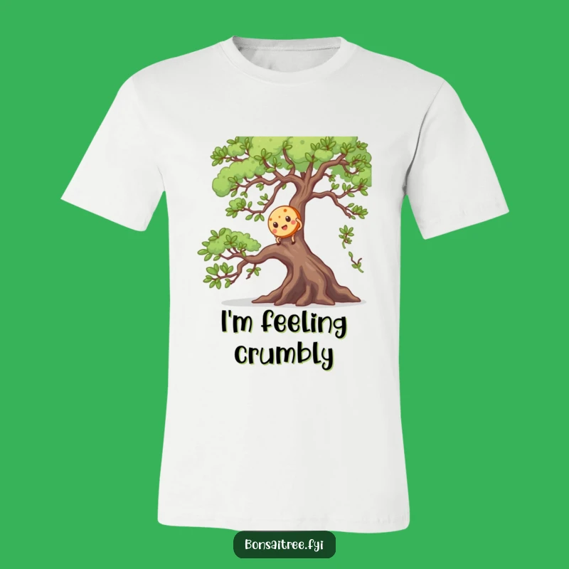 Funny Cookie's Bonsai Climb T-Shirt: Wearable Humor and a Hilarious Adventure Tee!