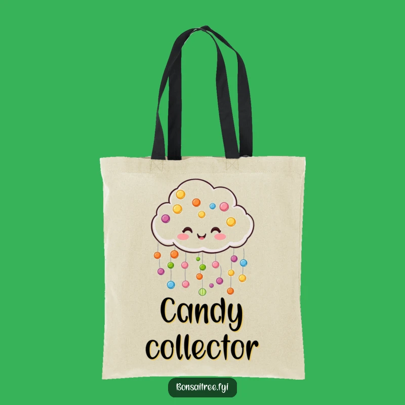 Funny Candy Cloud Tote Bag - Carry a Sprinkle of Joy