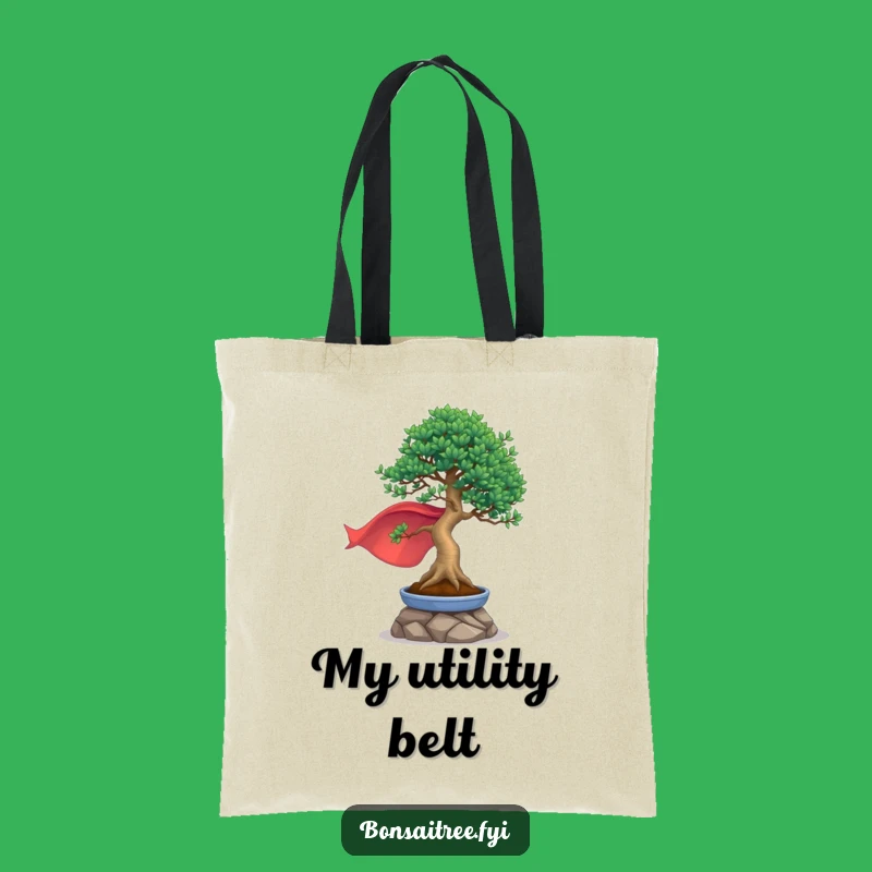 Funny Heroic Bonsai Tote Bag - Carry Your Heroic Mission