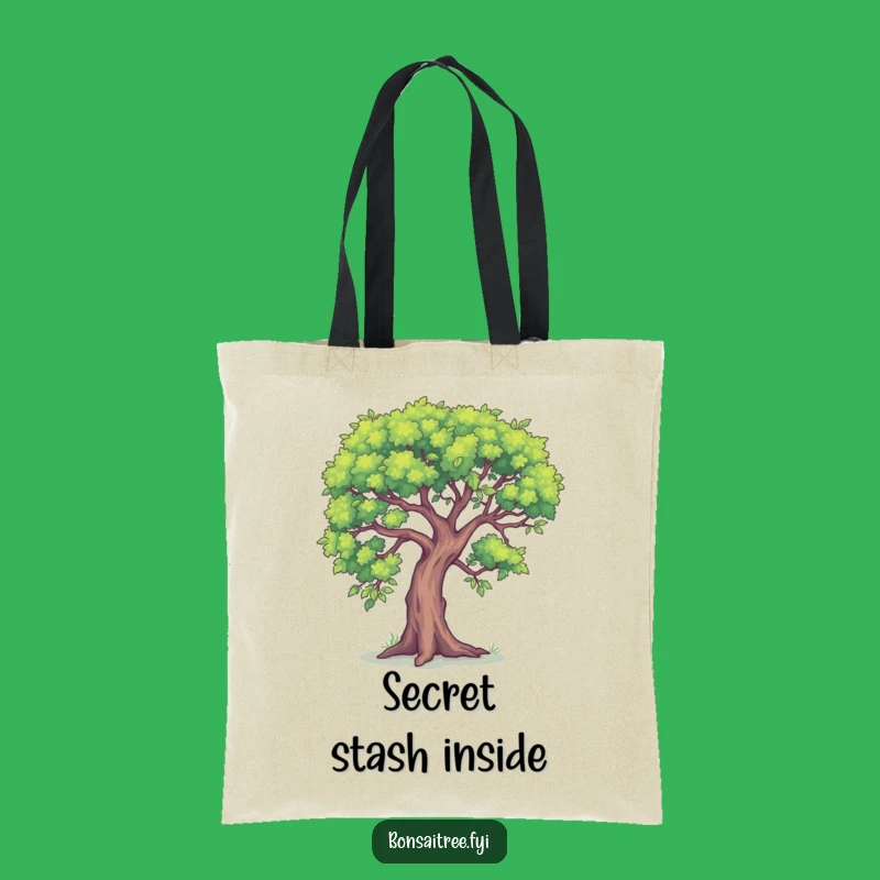 Funny Secret Tree Tote Bag, A Chic Accessory for Hidden Laughs