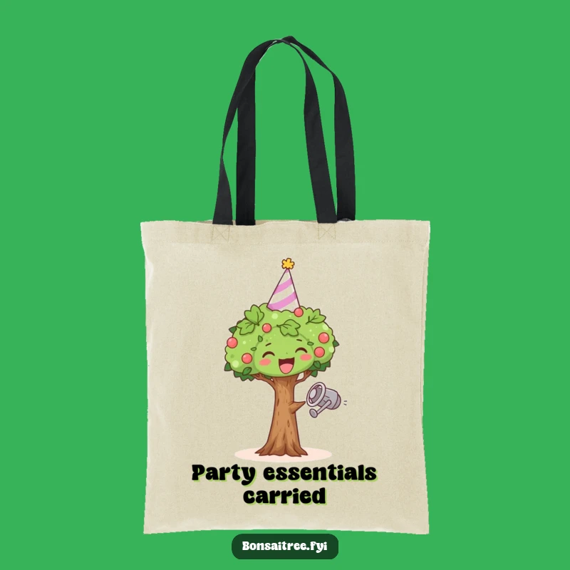 Funny Dancing Bonsai Tote Bag: Carry the Party, Fun Gift